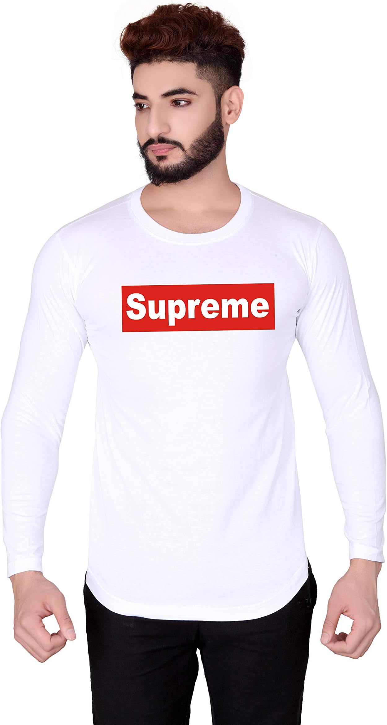 AMBAZ Men's Full Sleeve Supreme T-Shirt