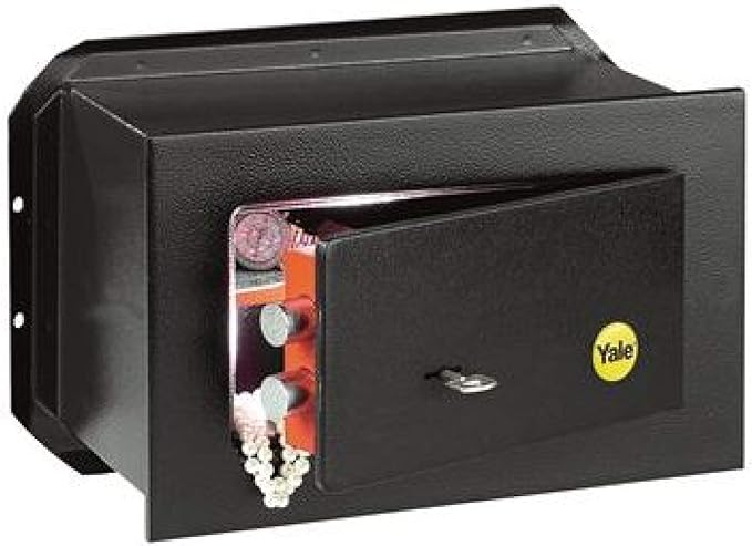 Yale YWV/230/KB1 - Caja Fuerte de Pared con Llave: Amazon.es: Bricolaje y herramientas