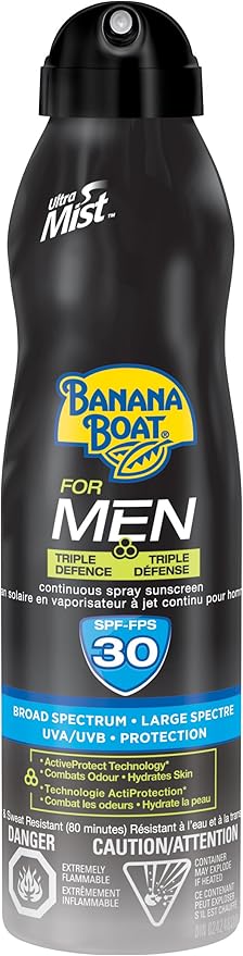 banana boat men's sunscreen