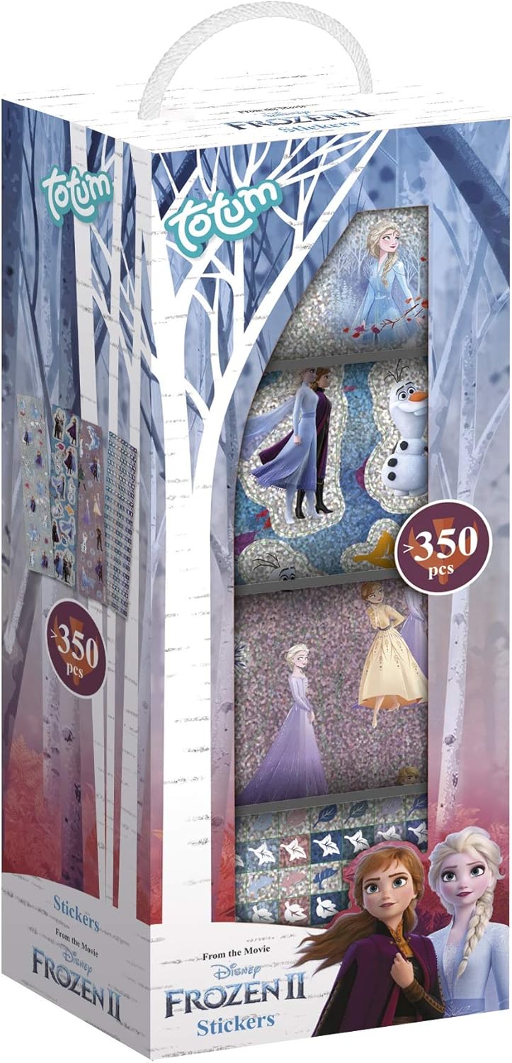  350 autocollants la reine des neiges en promotion