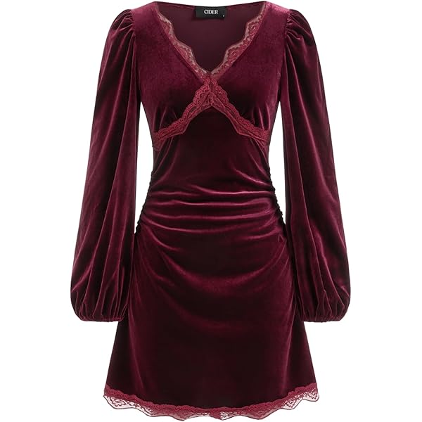cider burgundy dress Cider Palmer Poplin Maxi Dress MERLOT / M by Sugarlips main image 0