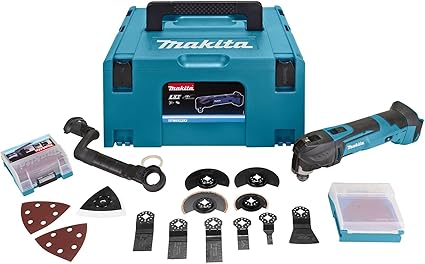 Makita Dtm51zjx3 Makpac Outil Multifonctions 18v Lxt 45 Accessoires Coffret Amazon Fr Bricolage