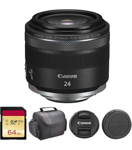 ⭐️最終値下げ⭐️Canon RF24mm F1.8 MACRO IS STM Amazon.com : Canon RF24mm F1.8 Macro is STM Lens (Renewed