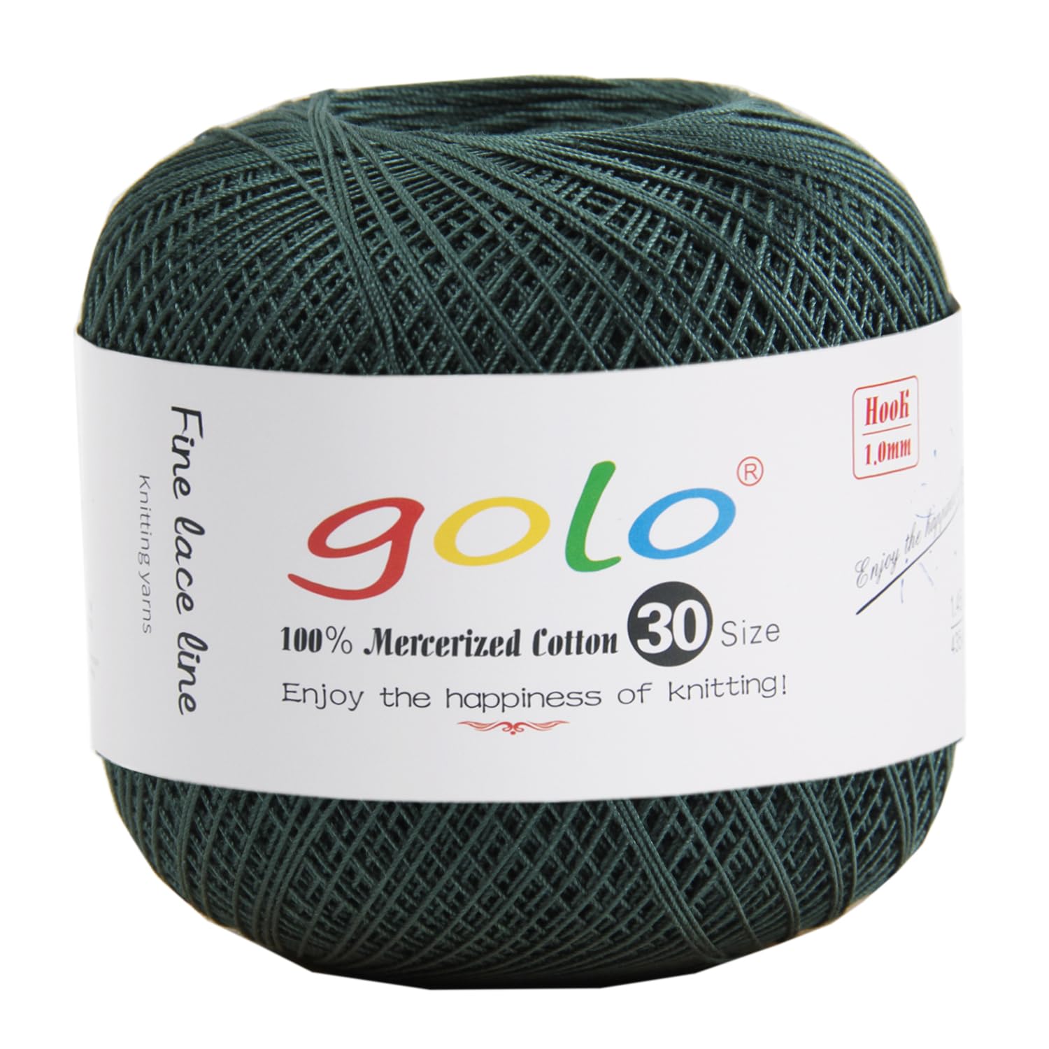 golo Crochet Thread Size 30 Yarn for Hand Knitting Cotton Crochet Yarn — image 1
