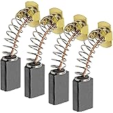 191963-2 CB-303 Carbon brush Replacement for Makita Angle Grinder Replaces CB-303 194996-6 5017RKB 5703 9403 9404 9903 9920 2107F Electric Motor Power Tool Part (4 pack)