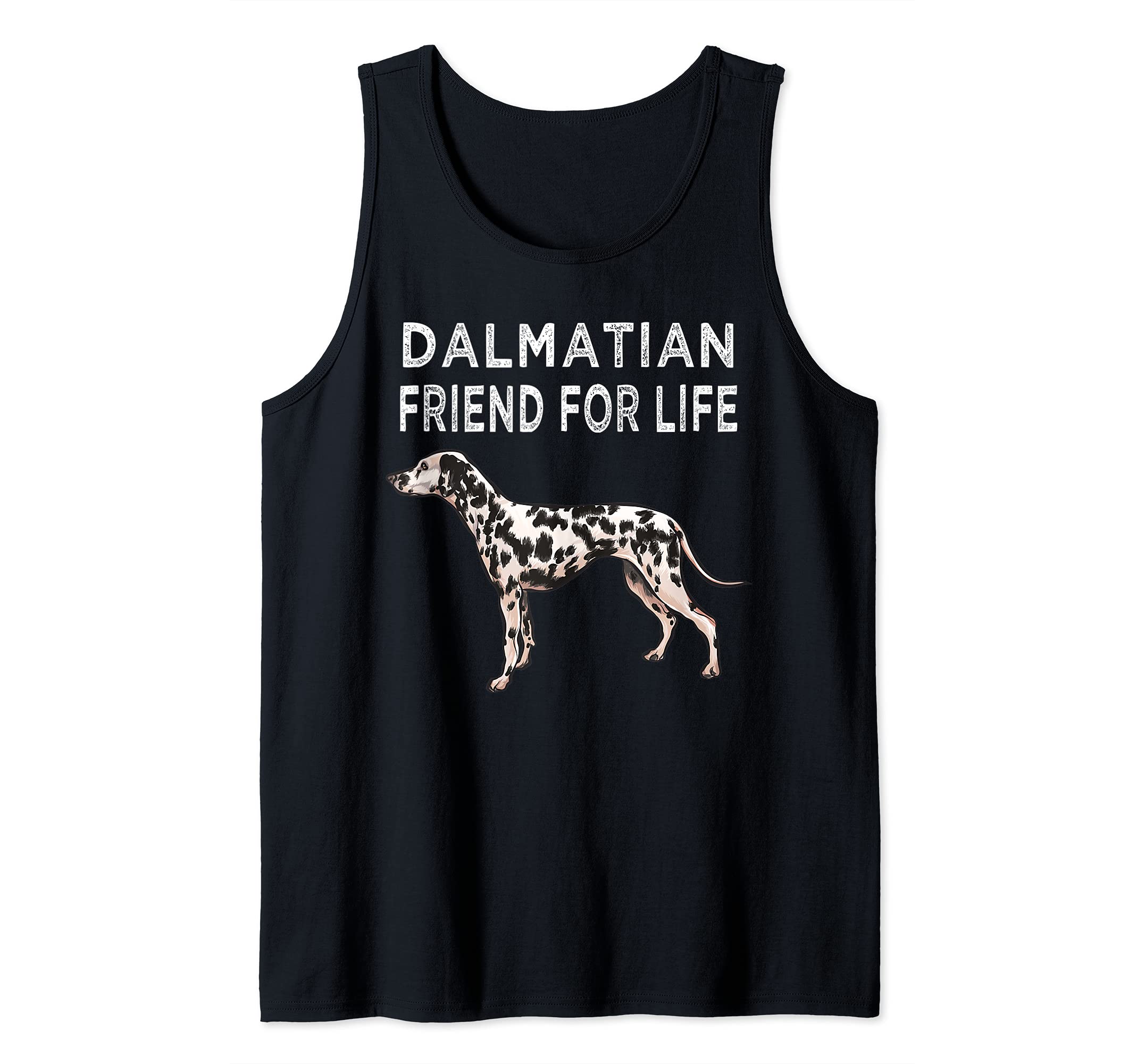 Dalmatian Friend For Life Dog Friendship Tank Top