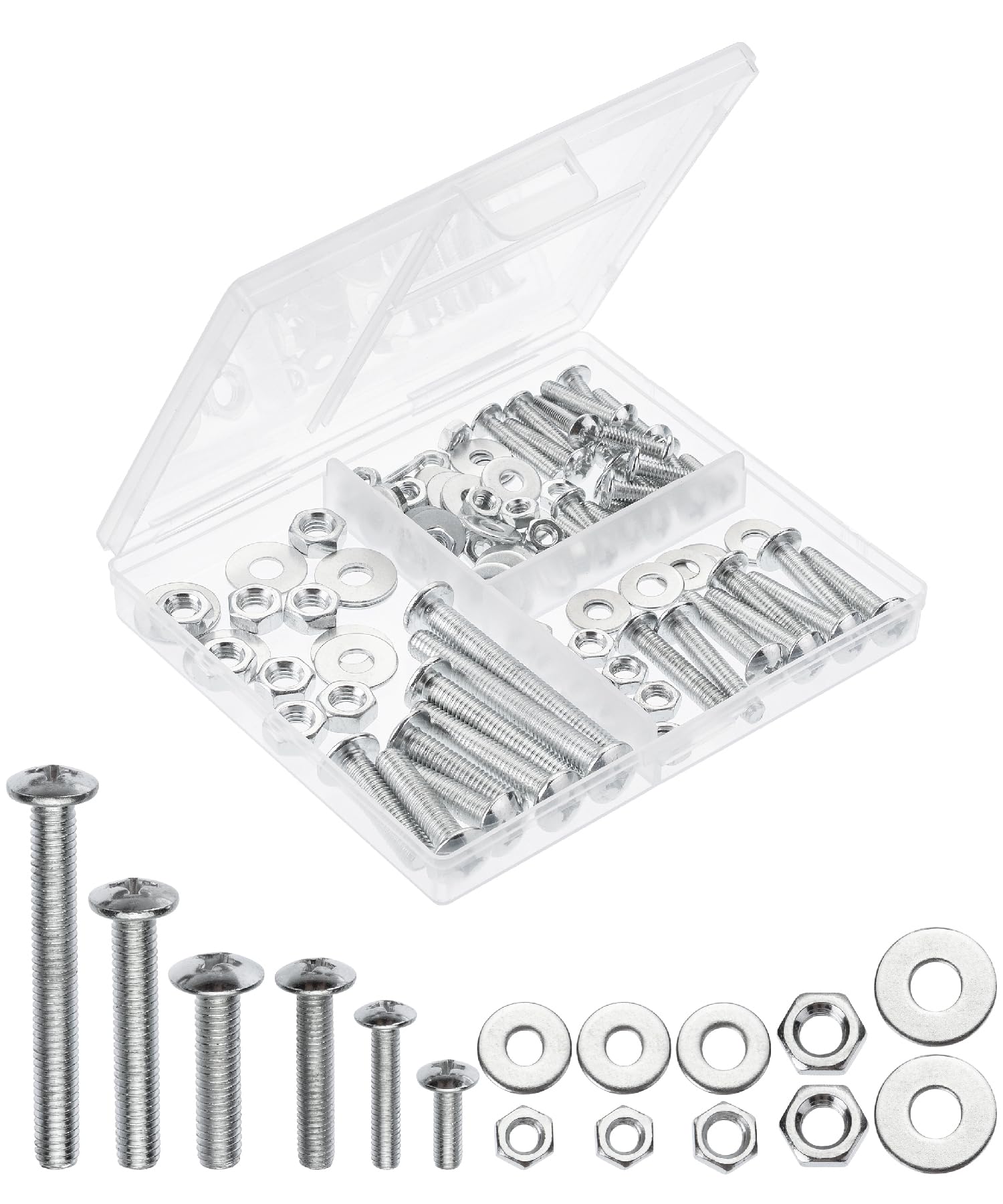 Photo 1 of Mr. Pen- 226 pc Nuts, Bolts & Washer Assortment Kit