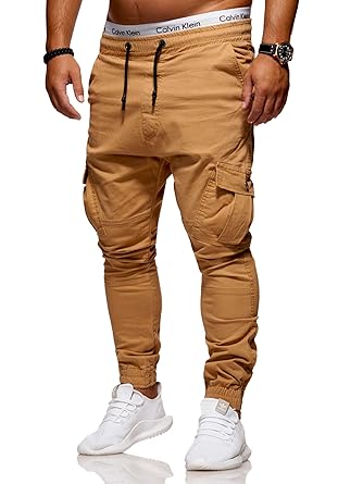 behype. Herren Cargo Chino-Hose Jeans-Hose 80-2329