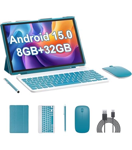 12705 [専用キーボード+タッチペン付属] ANDROID14 タブレット Amazon.com : Android 14 Tablet 2 in 1 Tablets 10 Inch Tablet with