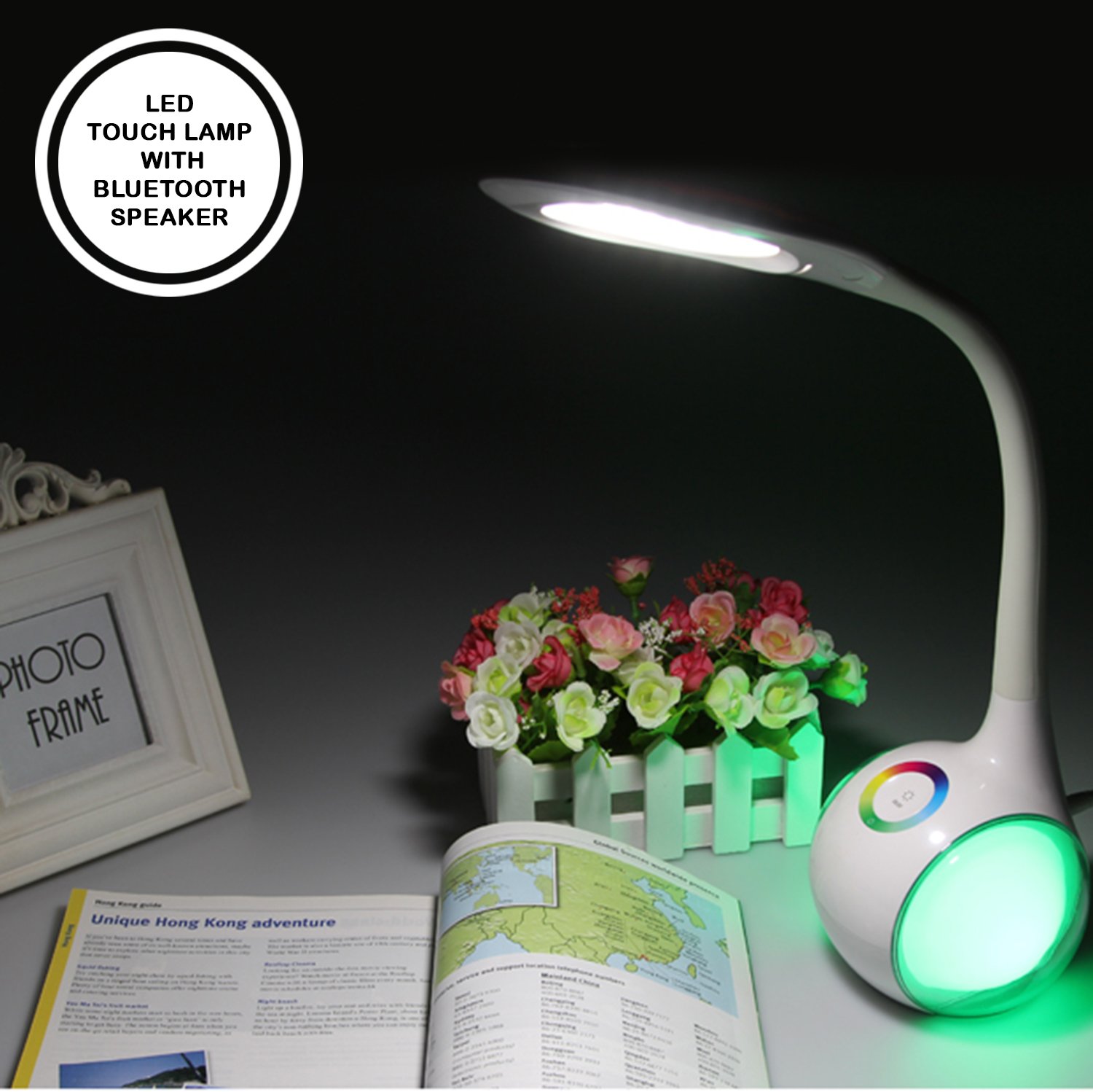 table lamp bluetooth speaker