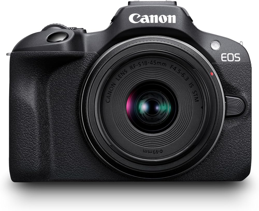 Canon EOS R100 Compact Mirrorless Camera 24.1 MP 4K Dual Pixel CMOS AF WIFI