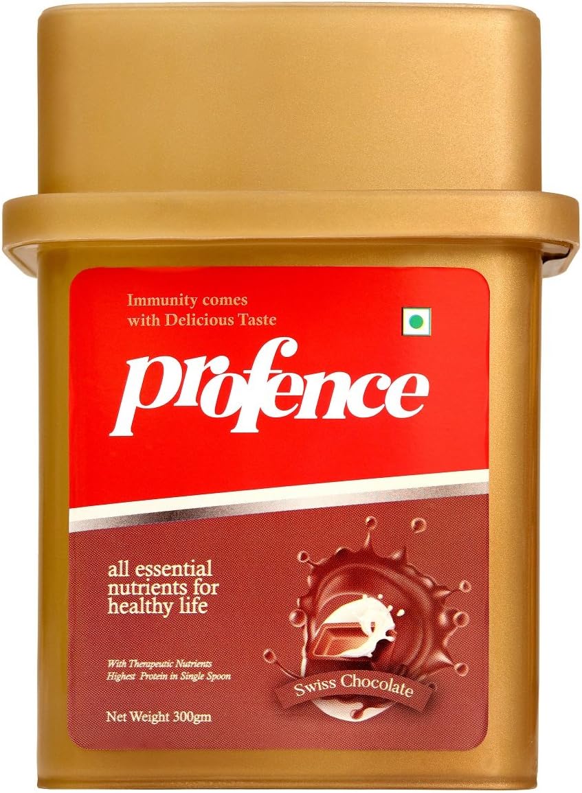 Profence Protein Powder with Multi Vitamins & Minerals - 300 Gm (Swiss Chocolate)