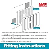 Map Adjustable Air Vent with Flyscreen Cover 9x9 White Hit Miss Triple Brick view 4