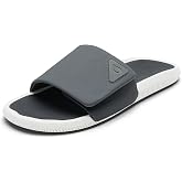 OluKai Men's Ulele Slide Sandals, Everyday Water-Friendly Shoes | Superior Traction on Wet Surfaces, All-Day Comfort &amp; Arch Support