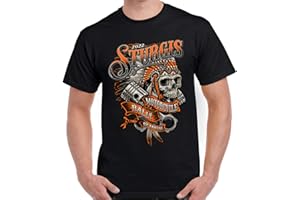 Biker Life Clothing 2022 Sturgis Motorcycle Rally 82nd Anniversary Sturgis Piston T-Shirt