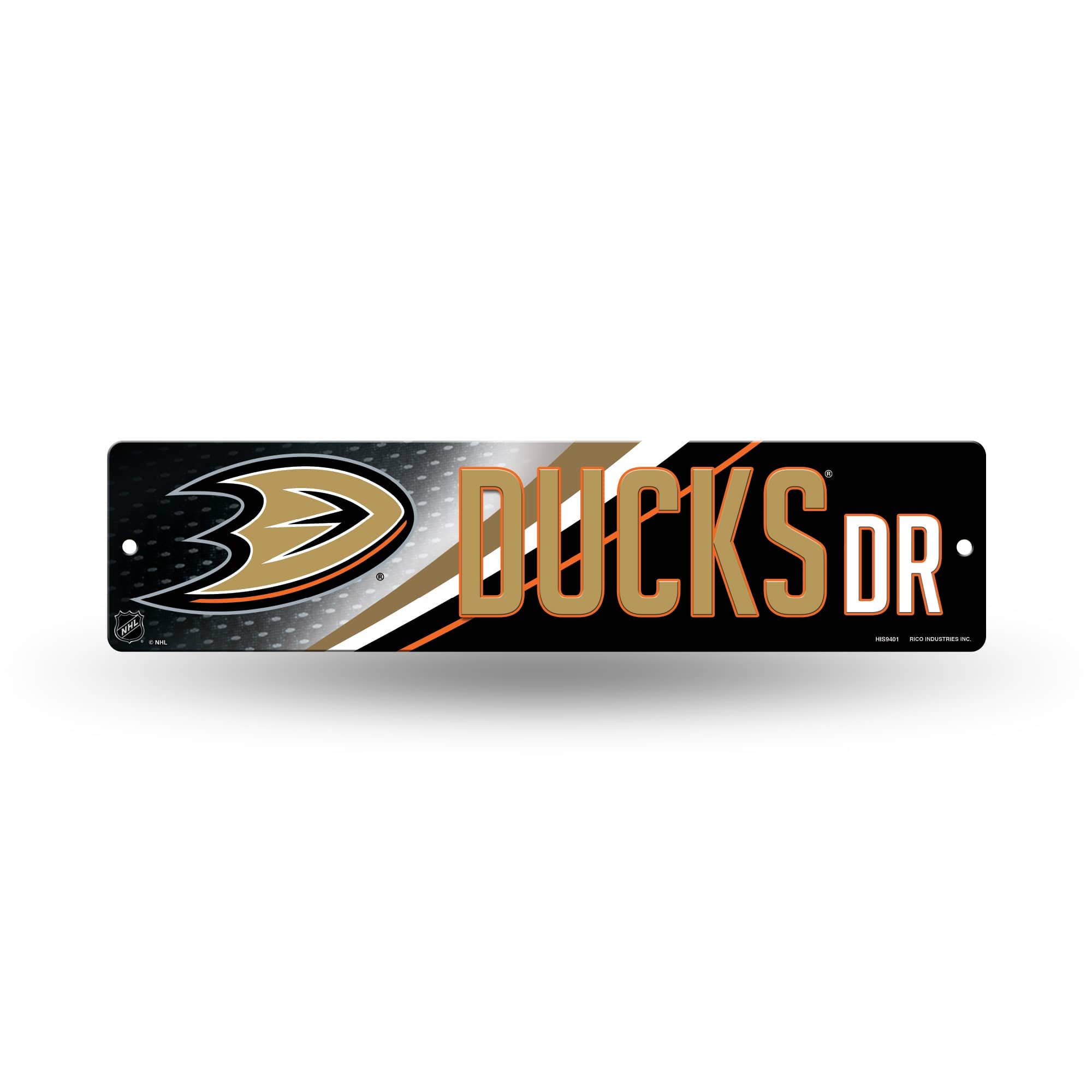 Rico Industries HSN9401 Plastic Street Sign, Anaheim Ducks