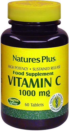 Nature S Plus Vitamin C 1000 Mg S R Tablets 60 By Nature S Plus Amazon De Drogerie Korperpflege