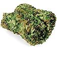 20 x 26FT Camouflage Netting Camo Net Woodland net for Camping Hunting, Camo Netting Camouflage Net Military Mesh Covering Decorations Blinds for Sunshade Camping Shooting Hunting