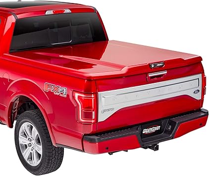 Amazon Com Undercover Elite Lx One Piece Truck Bed Tonneau Cover Uc2158l Ug Fits 15 19 Ford F 150 Ug White Platinum 5 5 Bed Automotive