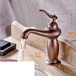 EST007® del lavabo / lavado / Cuenca / TAP / Cobre lleno de color rojo