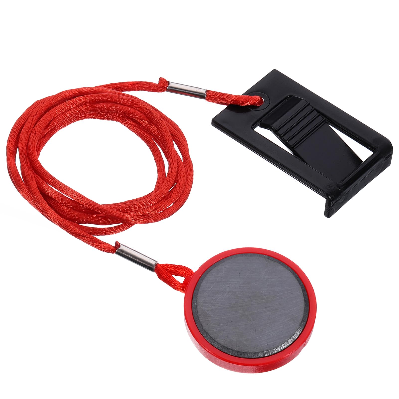 PATIKIL Universal Treadmill Magnet Safety Key 1.26inch, Treadmill Key Replacement with Magnetic Safety Switch Lock for Running Machine Image Gym, Black