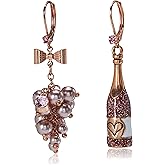 Betsey Johnson Non-Matching Flower Earrings