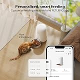 PETLIBRO Automatic Cat Feeder Battery Powered 2L WiFi App Control 30d view 4