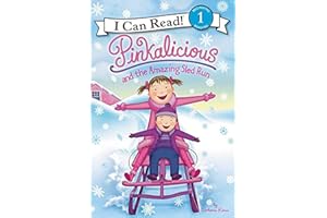 Pinkalicious and the Amazing Sled Run: A Winter and Holiday Book for Kids (I Can Read Level 1)