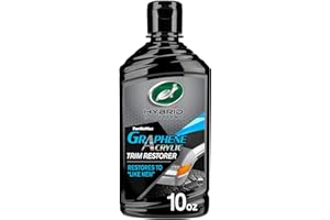 Turtle Wax 53838 Hybrid Solutions Graphene Acrylic Trim Restorer, Brings Dull Faded Exterior Plastic and Trim Back to Life Pe