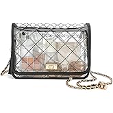 YGR Clear Bag for Women Stadium Events, Small Crossbody Purse for Concerts, Sports