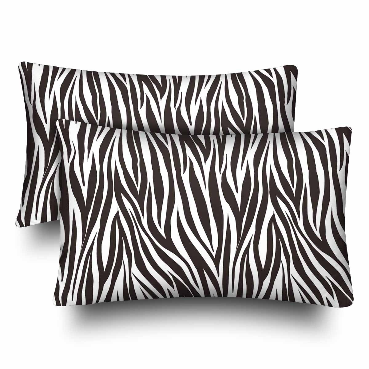 zebra print pillow cases