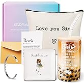 Best Friend Birthday Gifts for Women, Sister Gifts from Sister Unique Bestie Gifts Friendship Gifts for Women, Birthday Gift Basket for Friends Female Soul Sister Gifts, Funny Sister Birthday Gifts