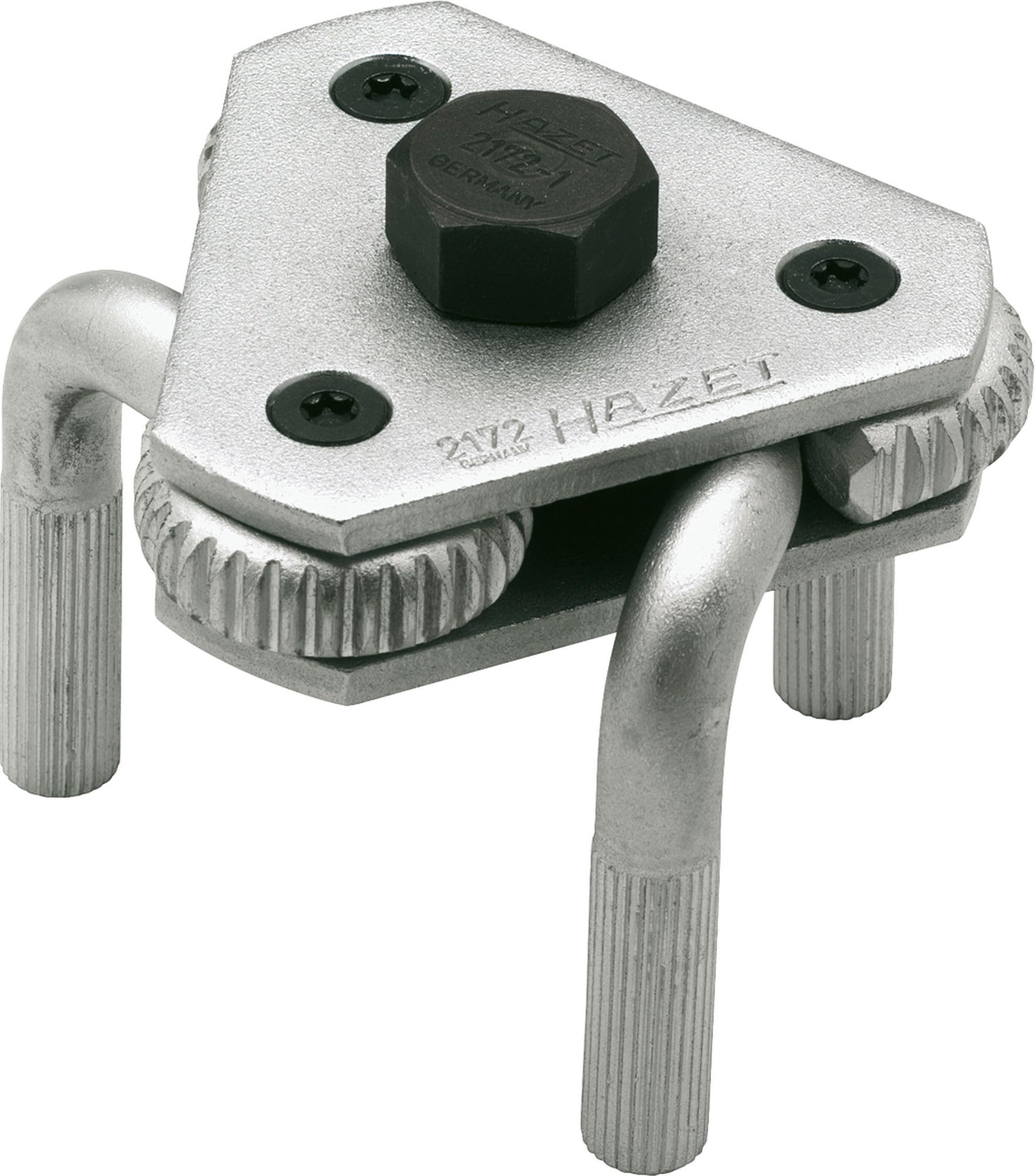 HAZET 2172 10 mm Square Hollow Oil Filter Wrench - Galvanised