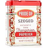 Pride Of Szeged Hungarian Sweet Paprika, Authentic Hungarian Sourced, Single Ingredient Premium Spice | Gluten Free | Kosher 