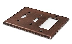 Monarch Abode 17012 Triple Switch Hand Hammered