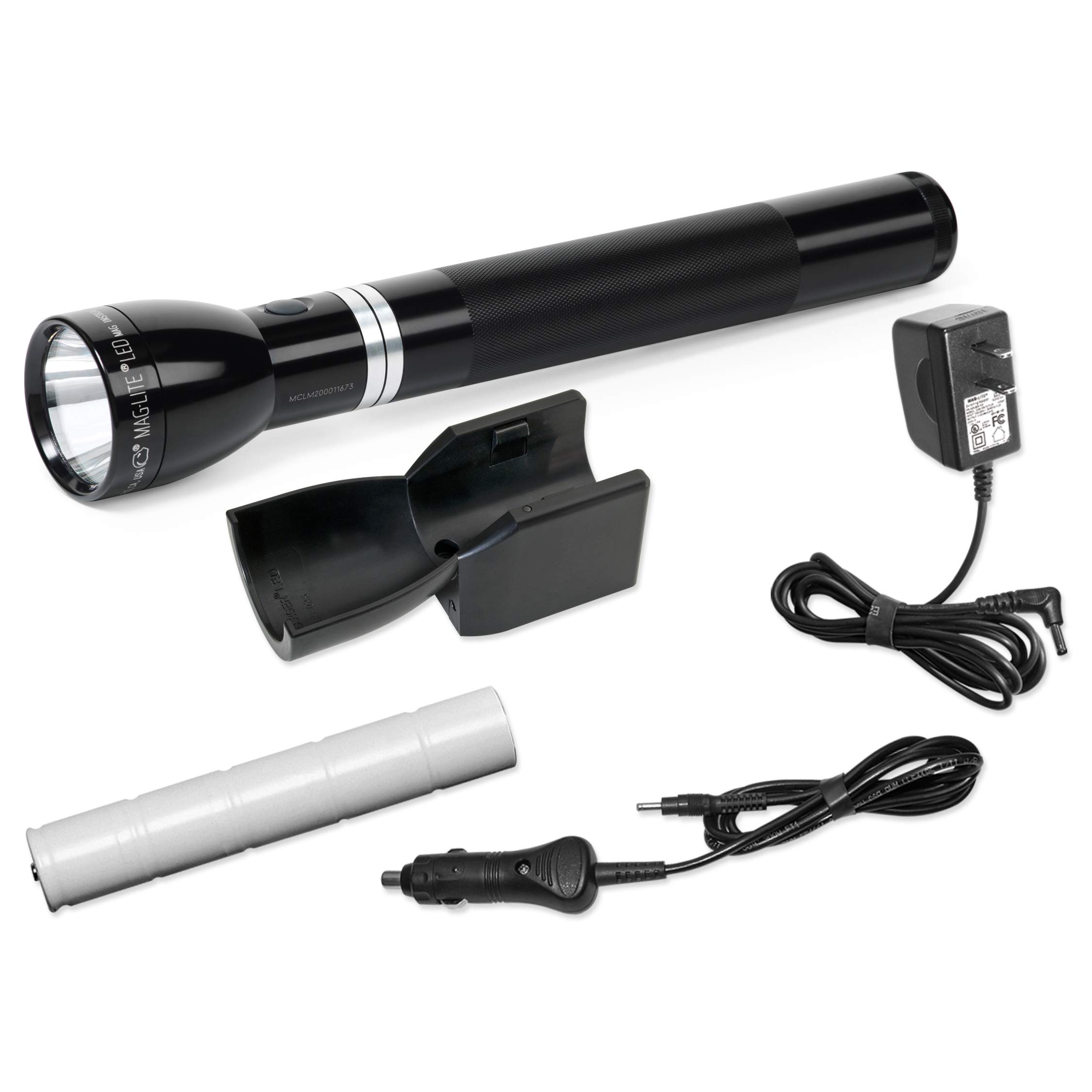 Maglite RL1019 LED Rechargeable Flashlight System with 120V Converter