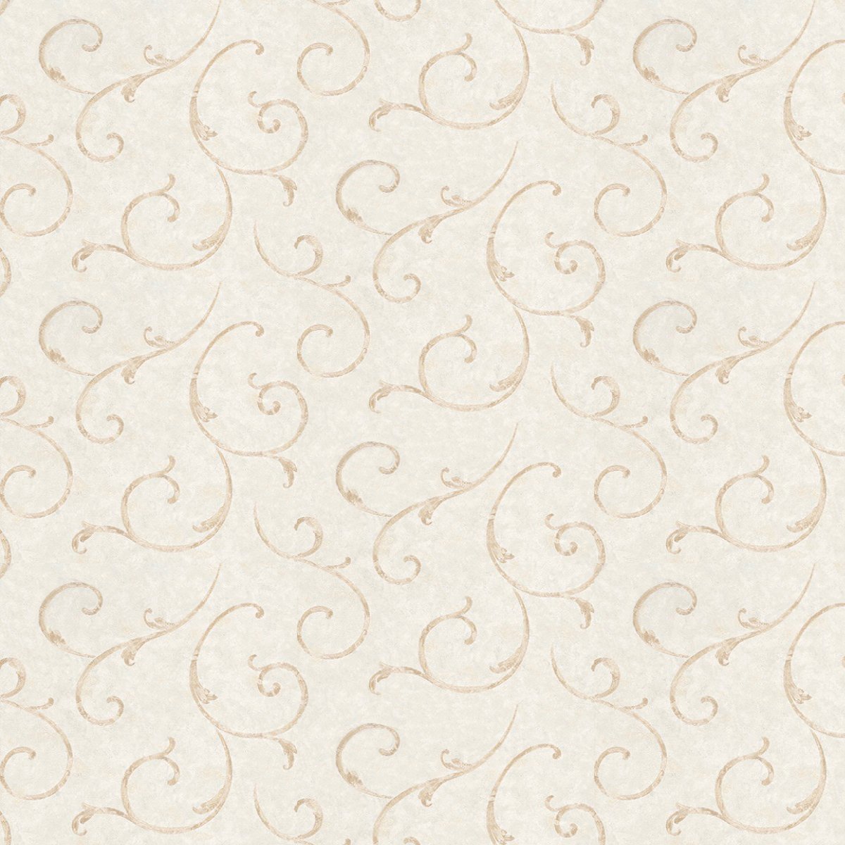 Pack of 5 Dolls House Miniature Styalised Light Brown Swirls Wallpaper
