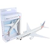 Daron American Single Plane Die-cast Toy Model Airplane | Officially licensed, highly detailed, made for ages 3 and up, rolling wheels, no assembly required, includes plastic parts