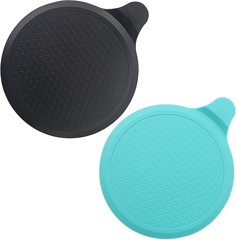 Tomario 2 Pack Silicone Bathtub Stopper 6 Extra Large Sink Plug