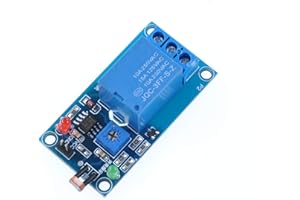 Oiyagai 12V Light Photoswitch Sensor Switch LDR Photoresistor Relay Module Light Detection Photosensitive Sensor Board