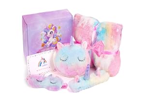 Jenria Unicorn Gifts for Girls - Christmas Birthday Gifts for Girls Age 3 4 5 6 7 8 9 10 Years Old Girl Birthday Gift Ideas, 