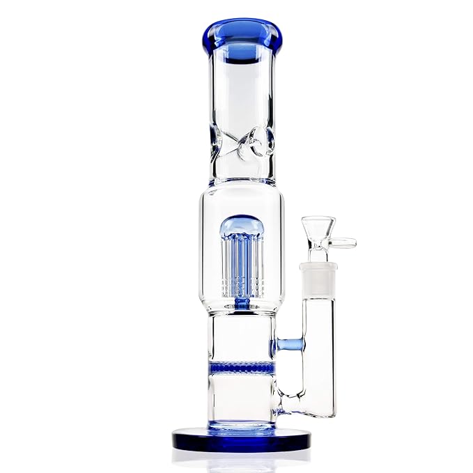 REANICE Rauchen Bong Glas Pipe 18.8mm 30cm Wasser Hooahk Pfeifen Handgemachte Günstig Bongs