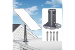 Fixed Base for Starlinnk Gen2，Starlinnk Gen2 Pole Mount（Short Model）, StarlinnkV2 Stainless Steel Pipe Adapter，Starlink Mount