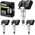 BDFHYK 315MHz Programmed TPMS Tire Pressure Sensor Compatible with Audi A3 A4 A5 Q5 S3 S4 S5 TT, VW Beetle CC Eos GLI Golf GTI Jetta Passat Passat Rabbit Tiguan 2006 ..2008 2009 2010 2011 2012 2013