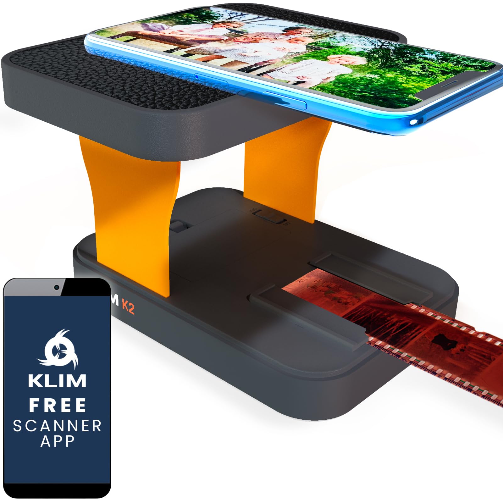 KLIM K2 Mobile Film Scanner 35mm - Positive & Negative Conversion ...
