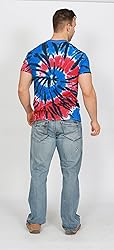 Colortone 100% Cotton Tie Dye T-Shirt for Women and