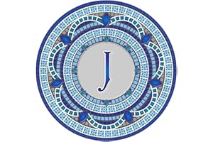 Skip's Garage Custom Monogram Decorative Pool Art - Mosaic Pool Art - Choose Your Size & Personalization - Easy Drop-in Installation