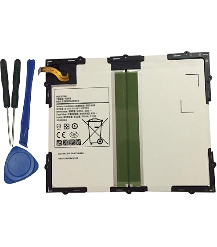 Amazon.com: Tesurty Replacement Battery for Galaxy Tab A 10.1