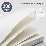 EMS HOI A4 Notebook 300 Pages 100gsm PVC Cover Spiral Blue 21.5x27.9cm view 2