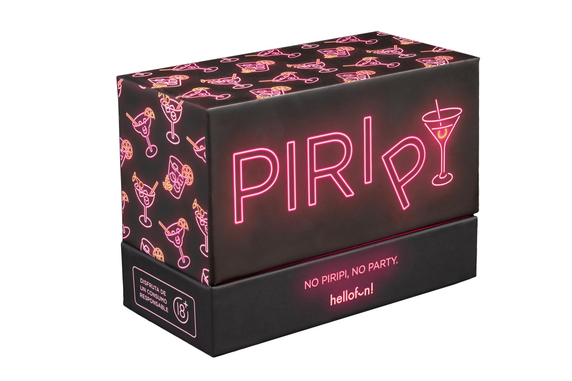 Regalador 0 Piripi Drinking Games, Black, Pequeño